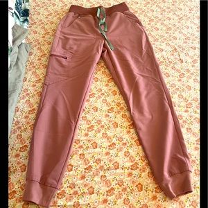 FIGS MINERAL MAUVE HIGH WAISTED ZAMORA XS